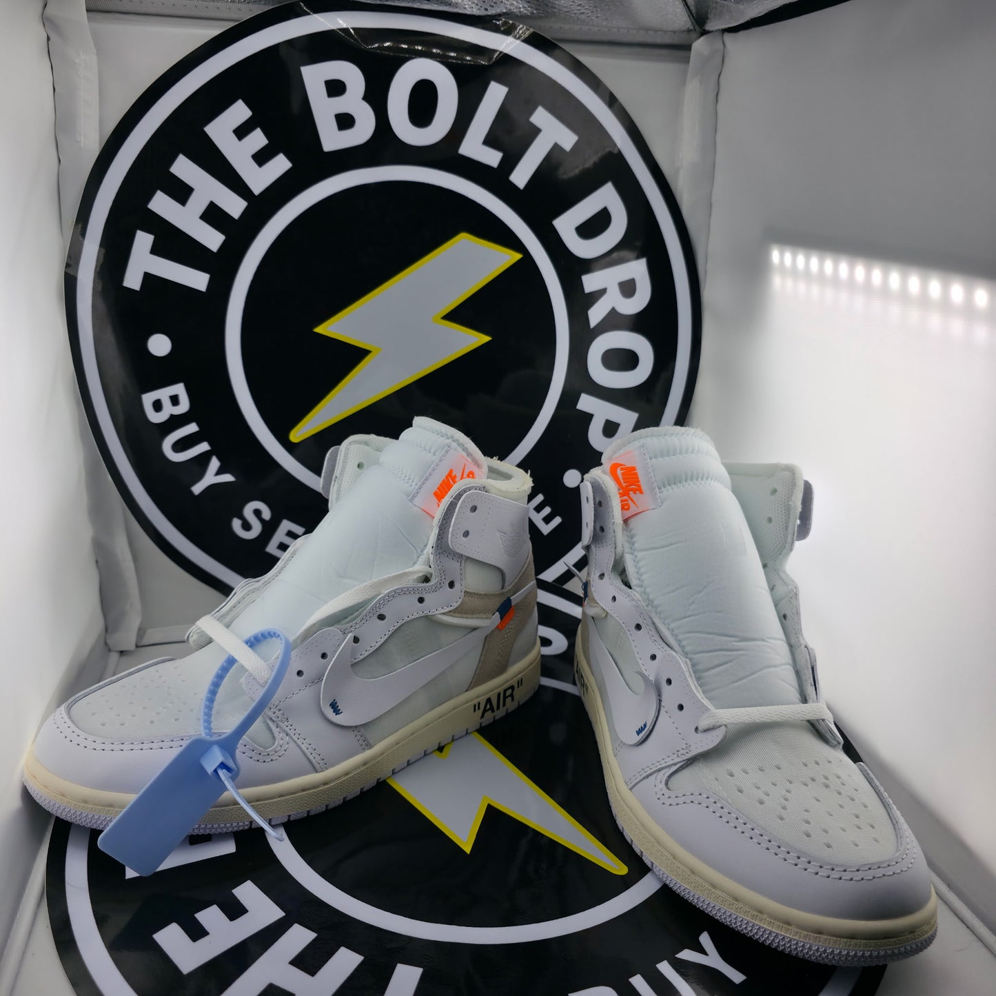 UA Jordan 1 Retro High - Off-White Euro - Size 9M / 10.5W