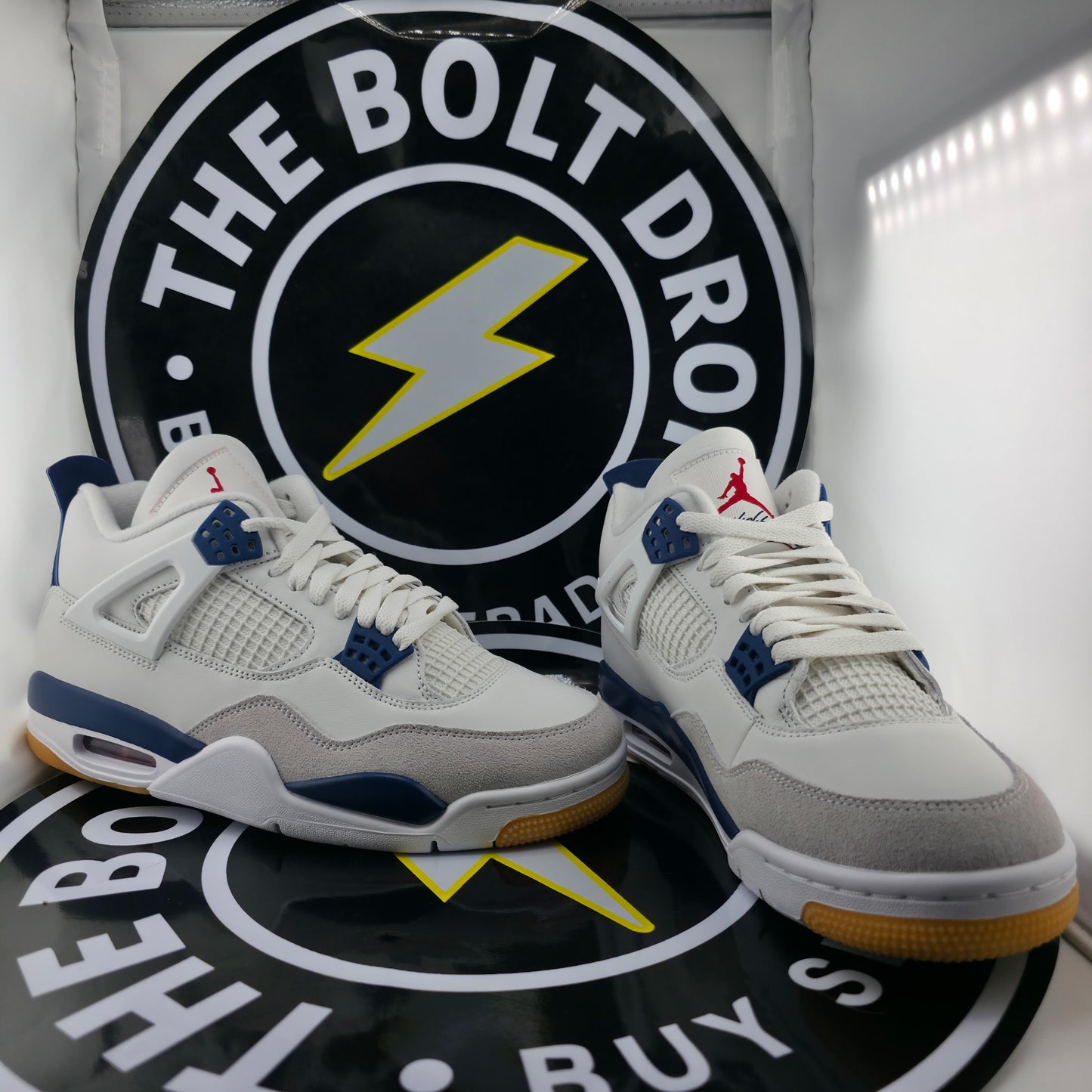 Nike Jordan 4 Retro SP - Navy - Size 8.5M / 10W