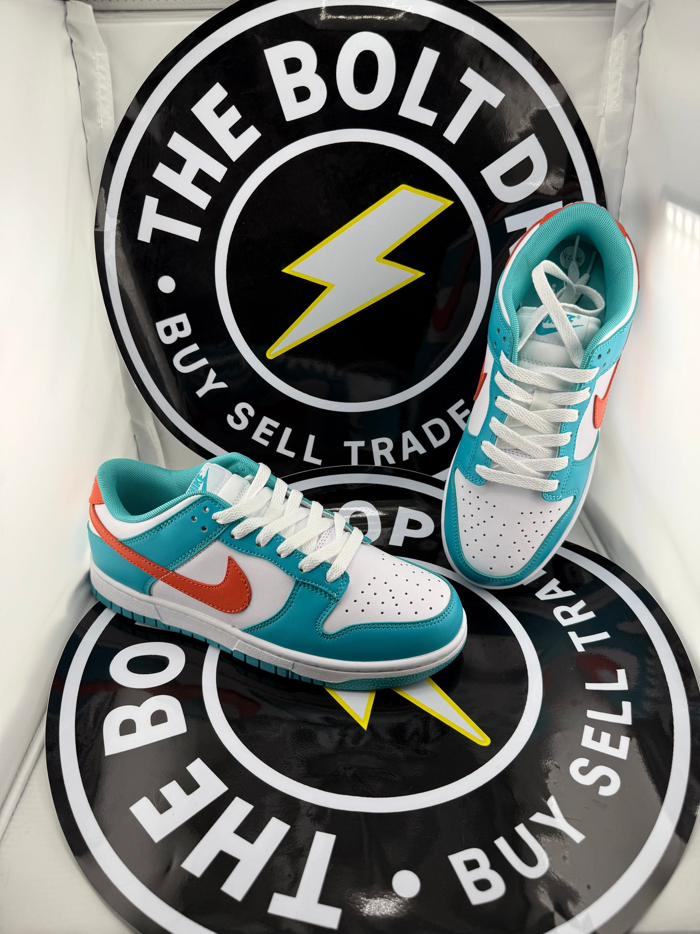 Nike Dunk Low - Miami Dolphins - Size 8M / 9.5W