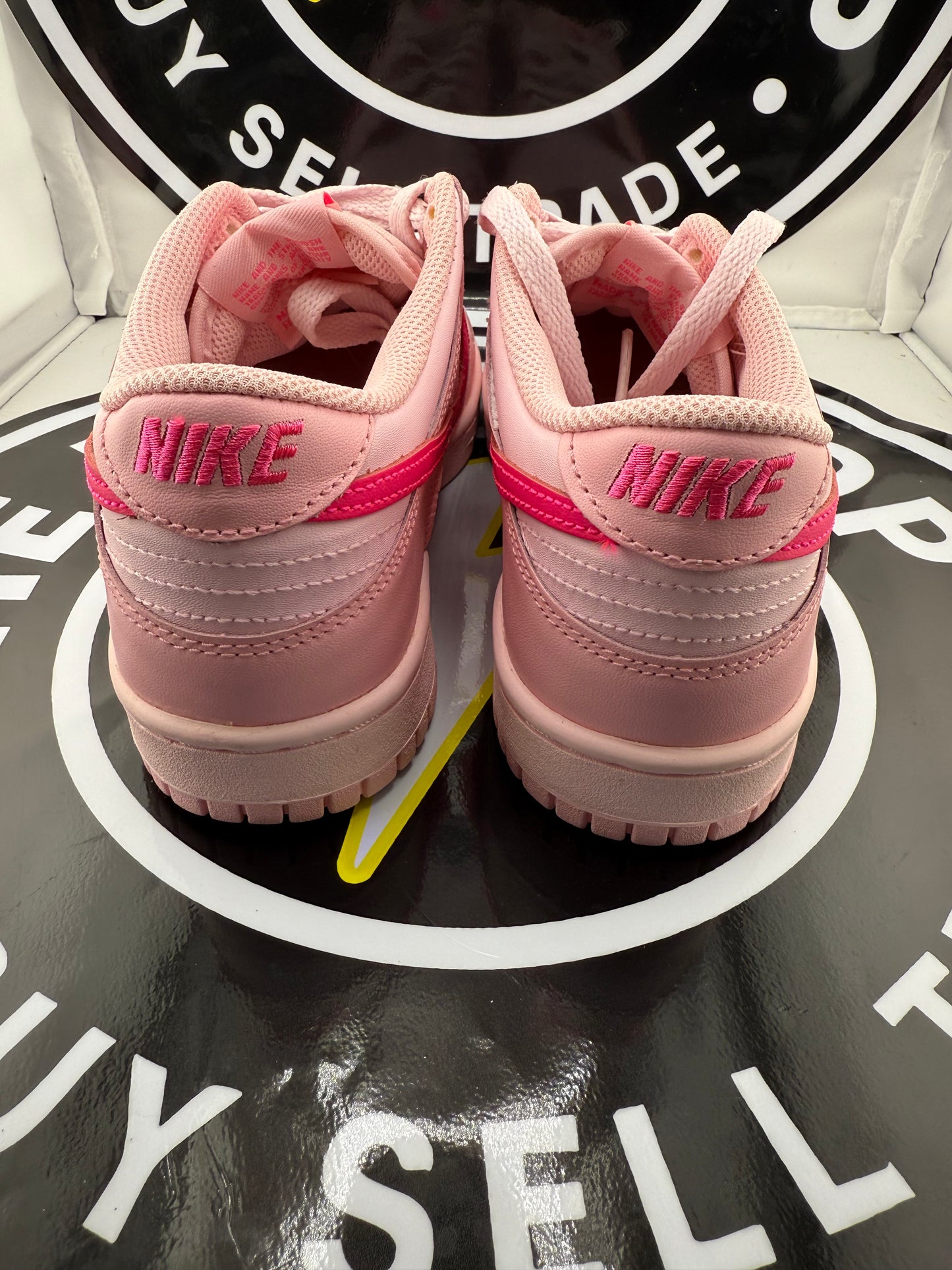 Nike Dunk Low - Triple Pink - Size 6Y