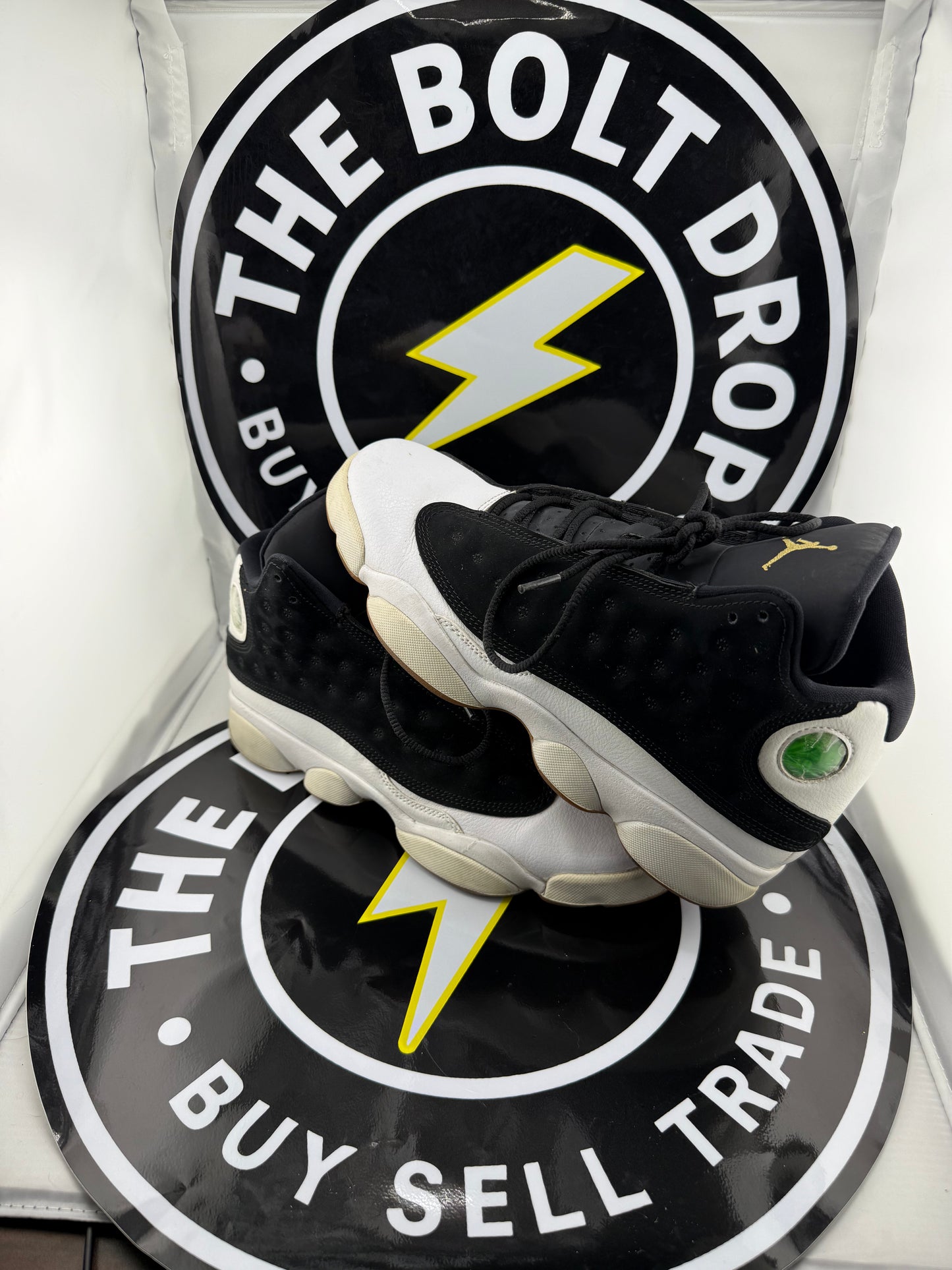 Nike Jordan 13 Retro - Black White Gum (GS) - Size 8.5Y