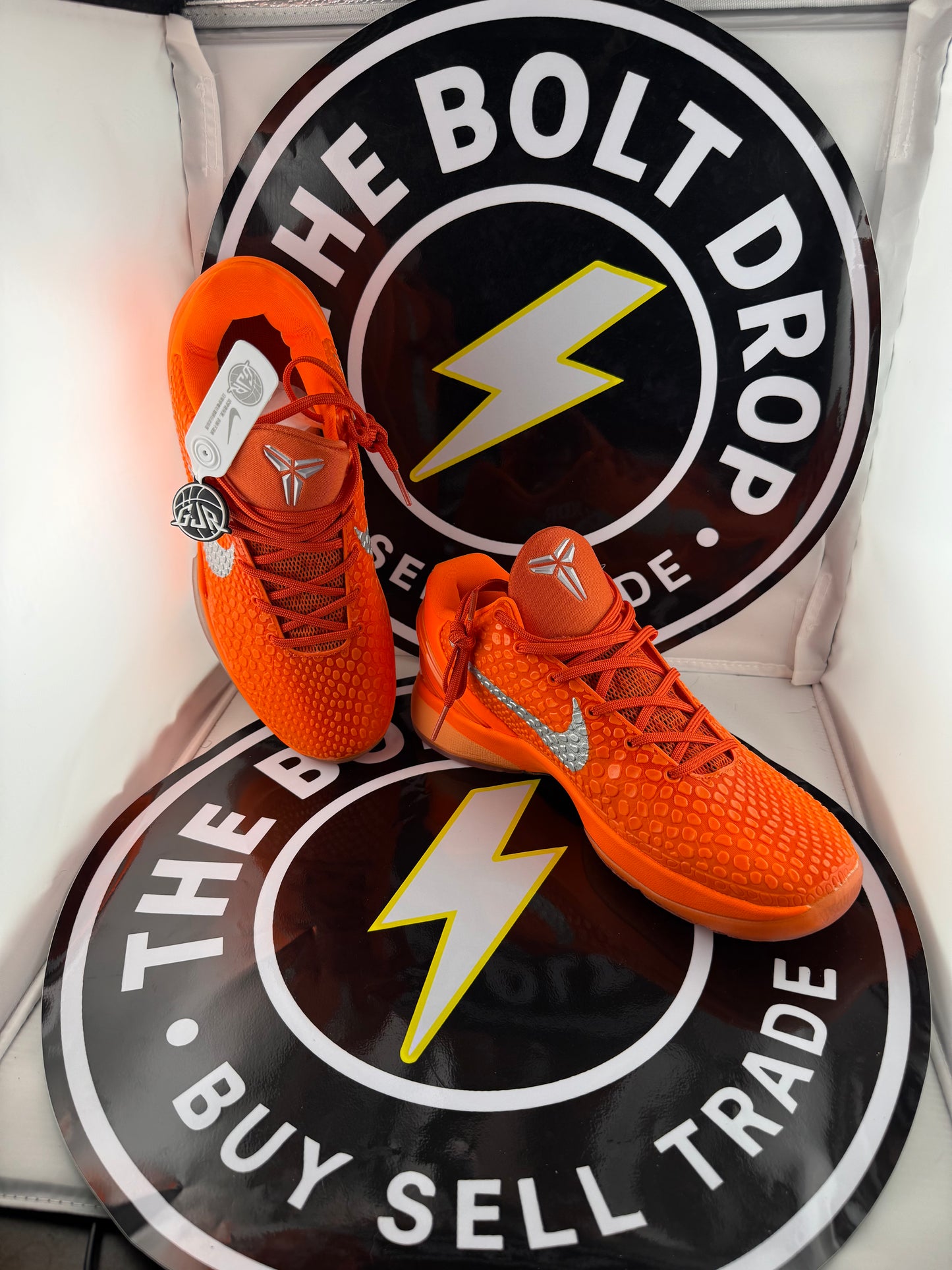 UA Kobe 6 Protro - Total Orange - Size 8.5M / 10W