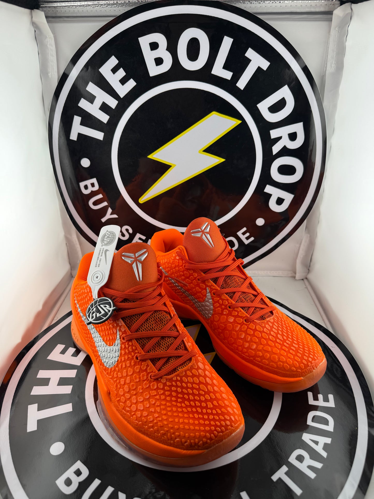 UA Kobe 6 Protro - Total Orange - Size 8M / 9.5W