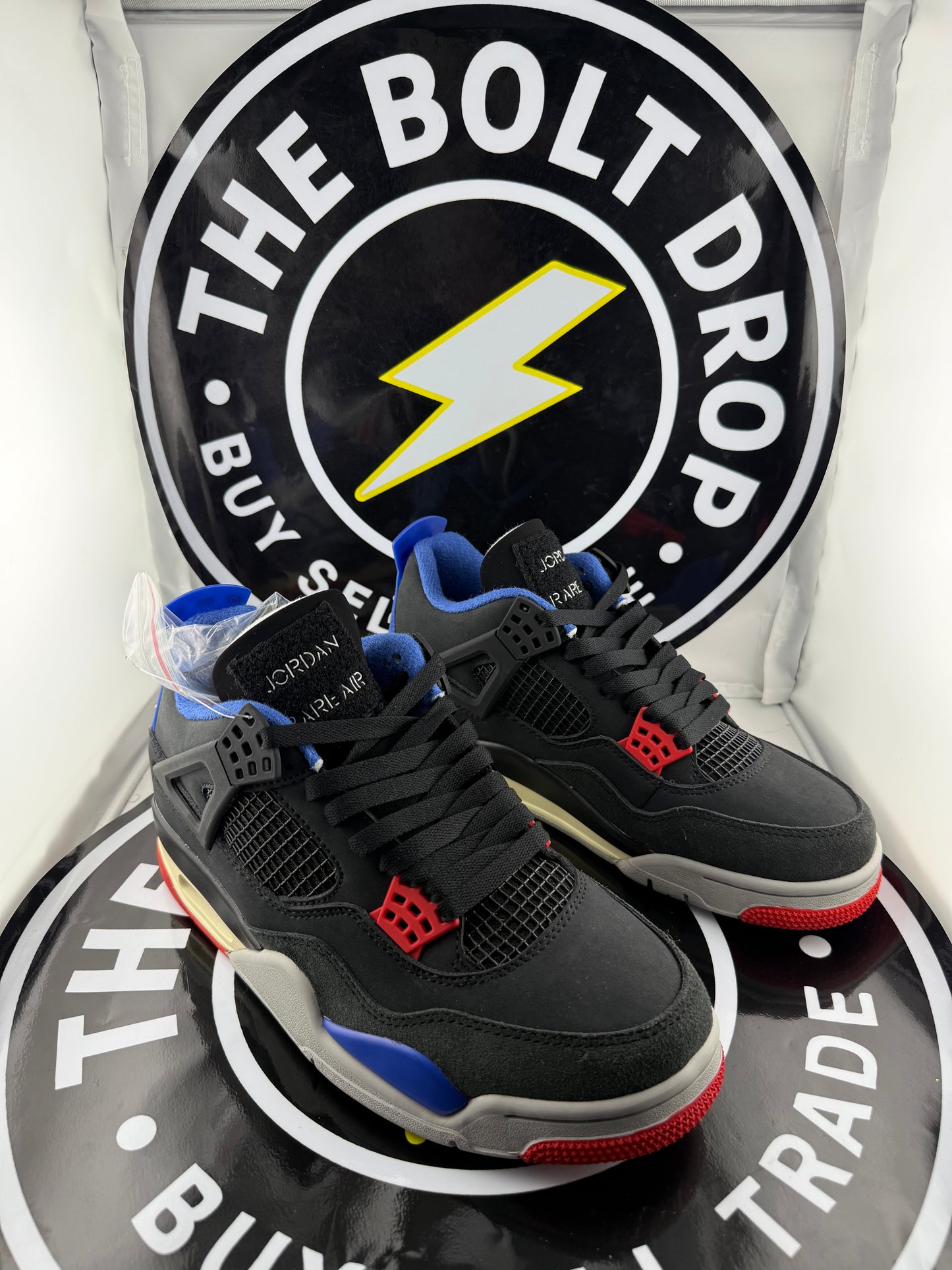 UA Jordan 4 Retro - “Rare Air” (white lettering) - Size 12M / 13.5W