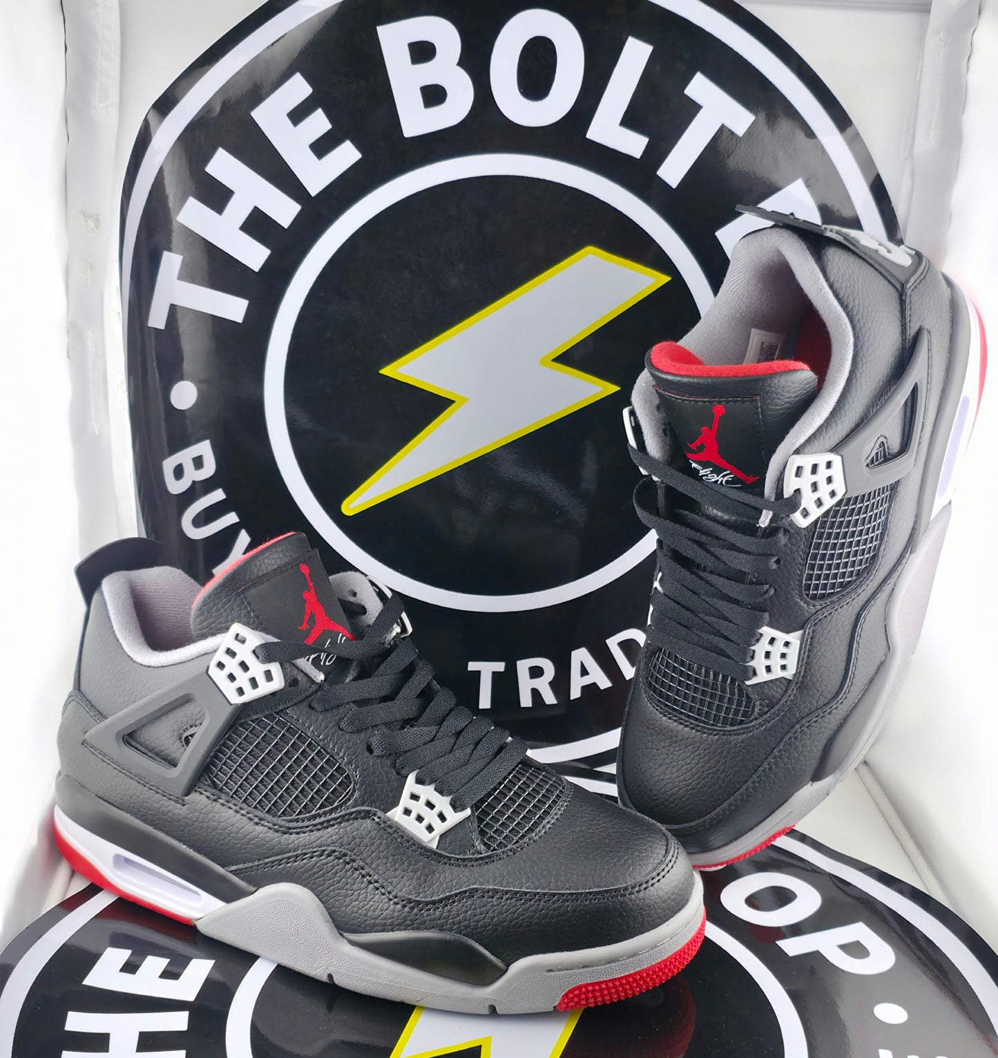 UA Jordan 4 Retro - Bred Reimagined - Size 9.5M / 11W