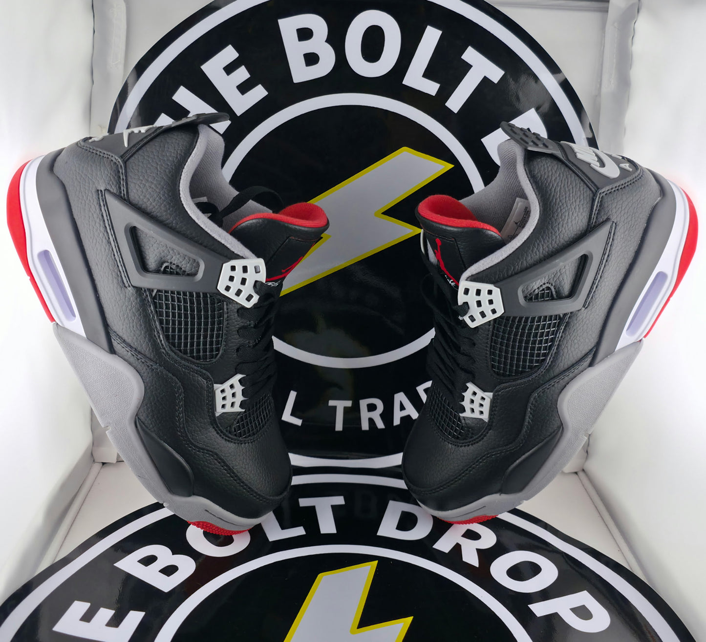 UA Jordan 4 Retro - Bred Reimagined - Size 8.5M / 10W