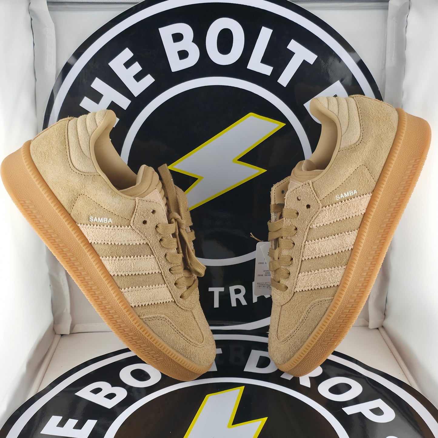 Adidas Samba XLG - Cardboard Magic Beige - Size 9.5M / 10.5W