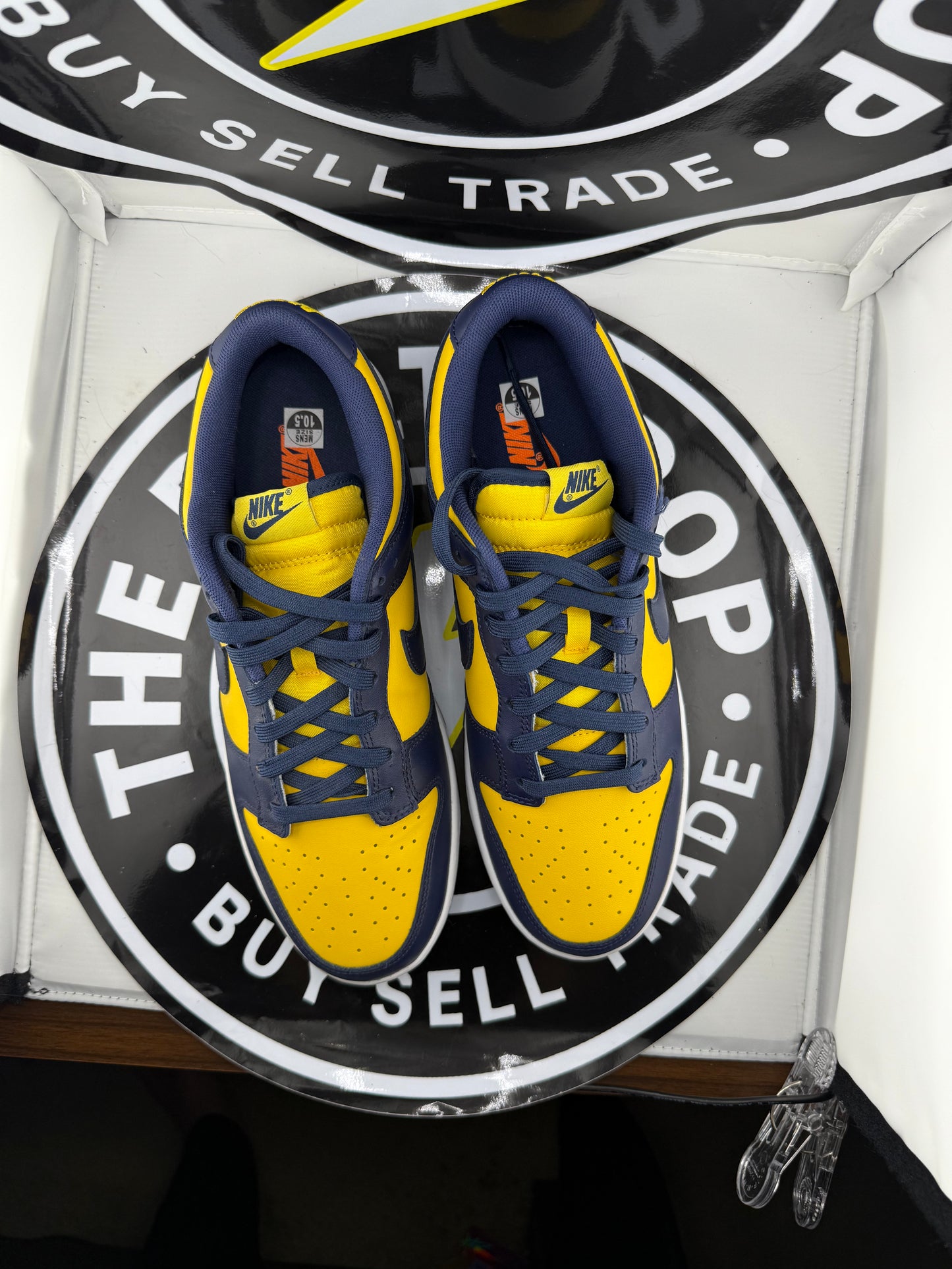 Nike Dunk Low - Michigan - Size 10.5M / 12W