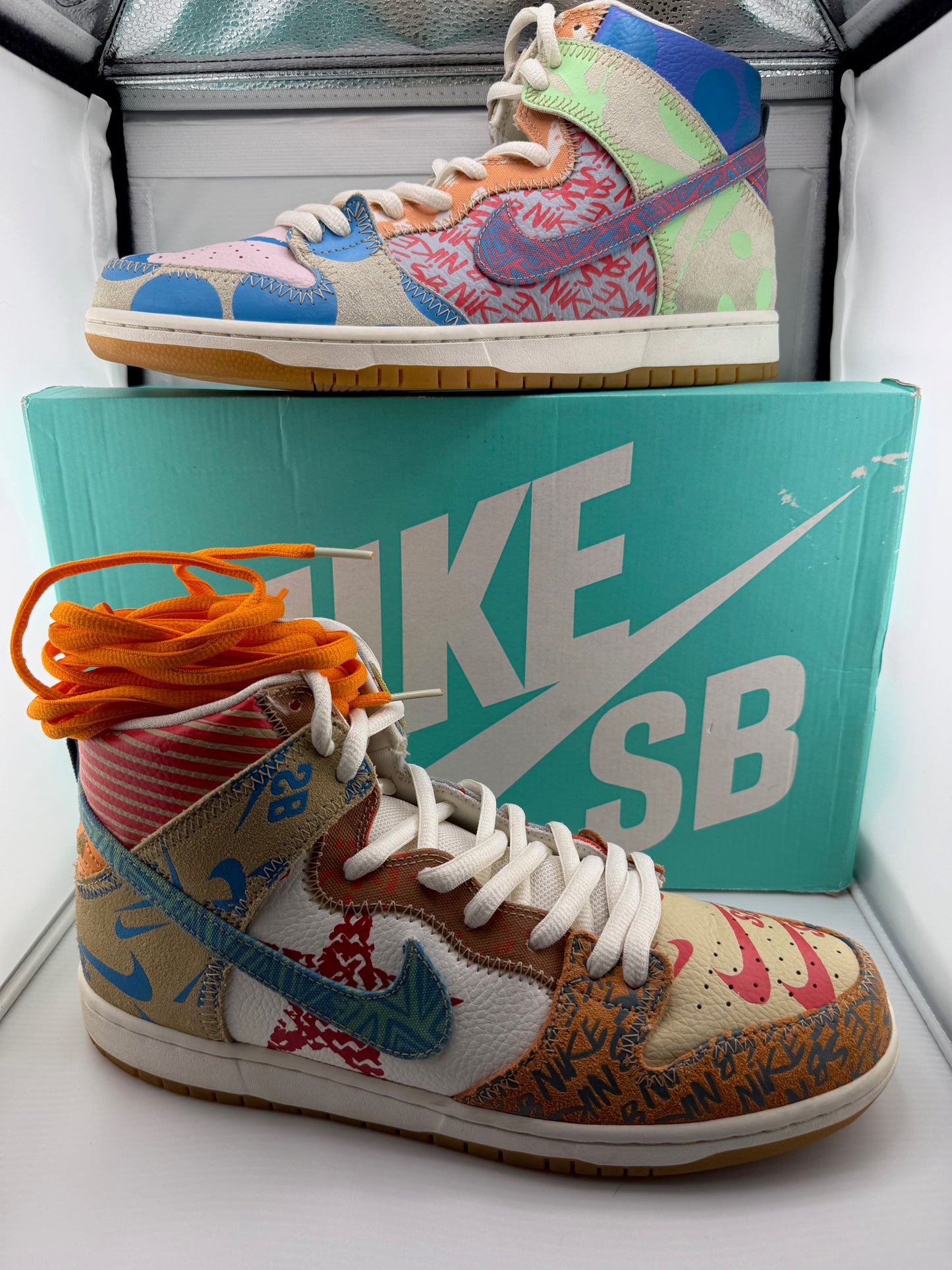 Nike SB Dunk High - 'What the Dunk' - Size 13M / 14.5W