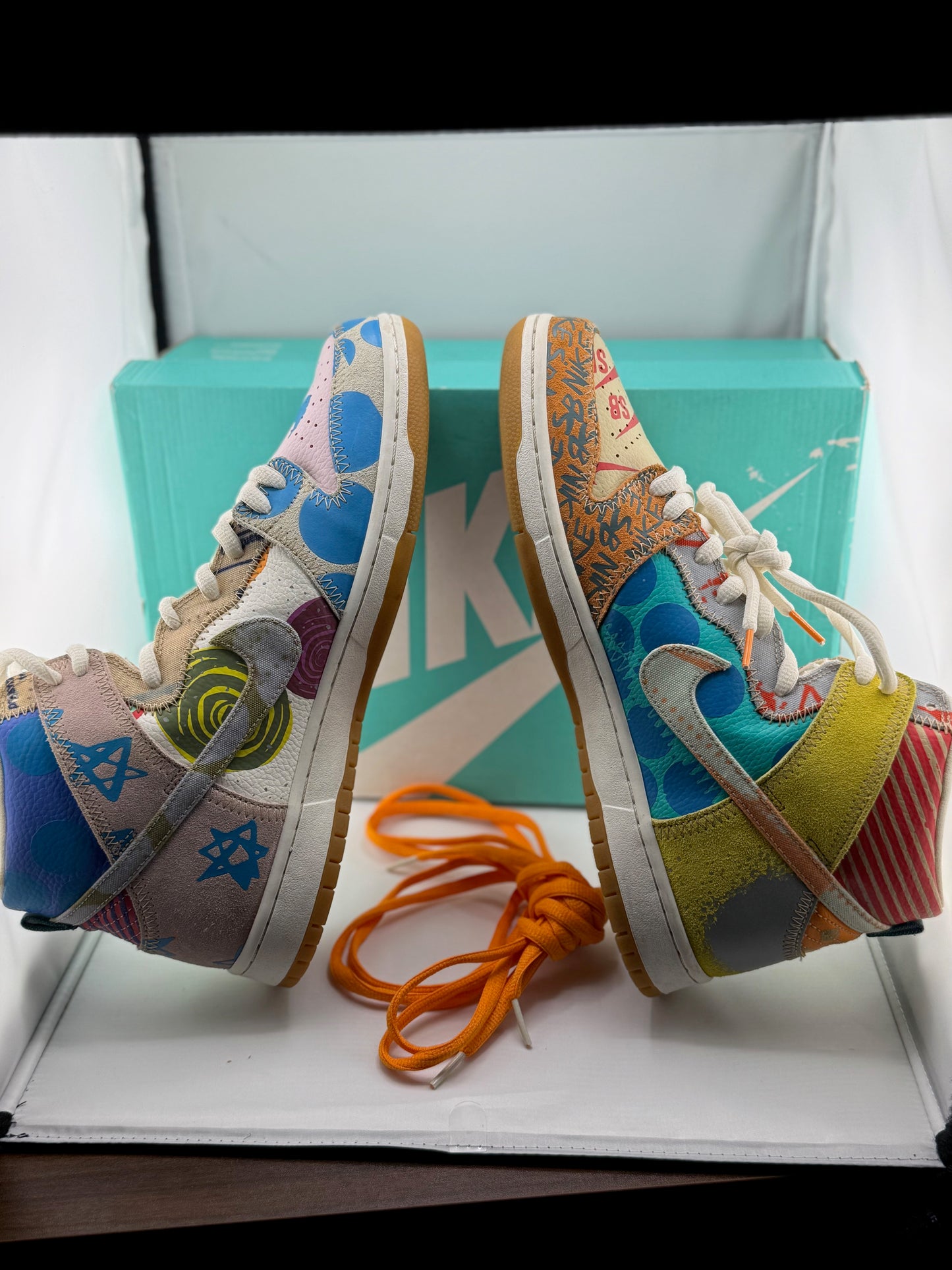 Nike SB Dunk High - 'What the Dunk' - Size 13M / 14.5W