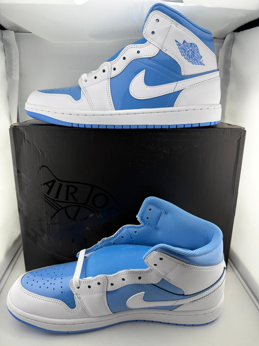 Nike Jordan 1 Mid - Legend Blue - Size 10.5M / 12W