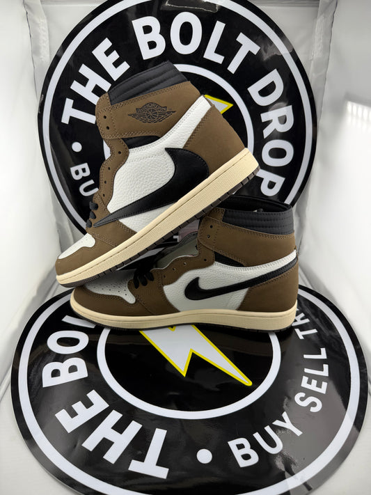 UA Jordan 1 Retro High - Travis Scott Mocha - Size 10.5M / 12W