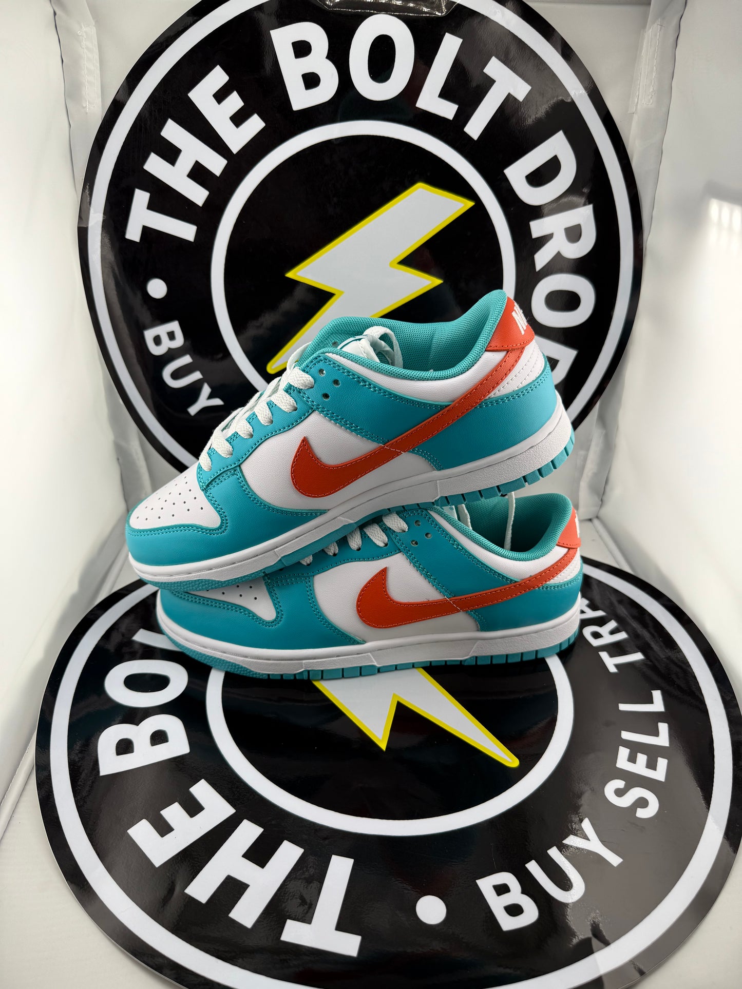 Nike Dunk Low - Miami Dolphins - Size 8M / 9.5W