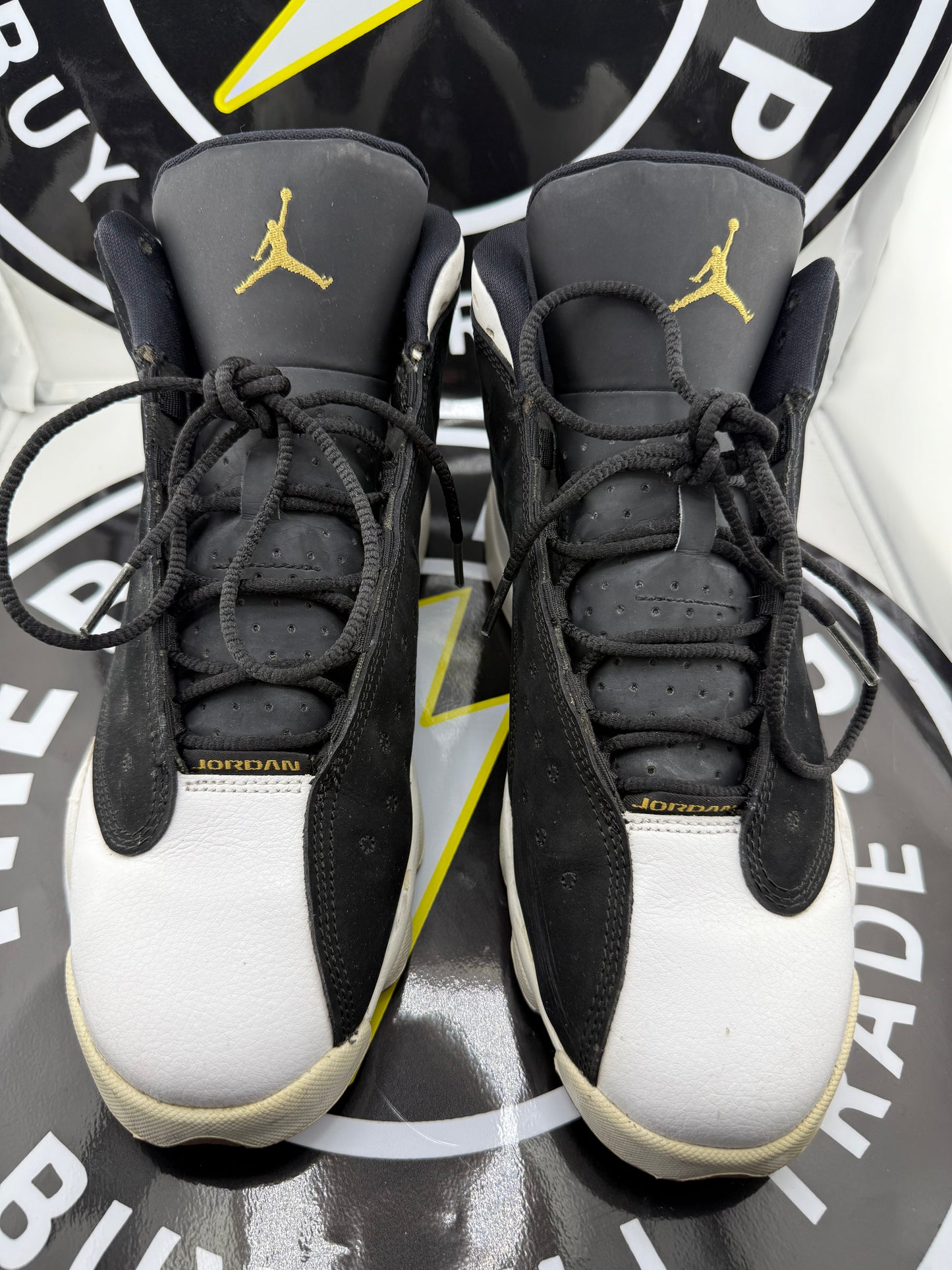 Nike Jordan 13 Retro - Black White Gum (GS) - Size 8.5Y