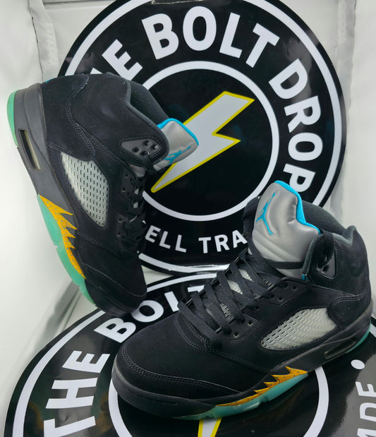 Nike Jordan 5 Retro - Aqua - Size 10M / 11.5W