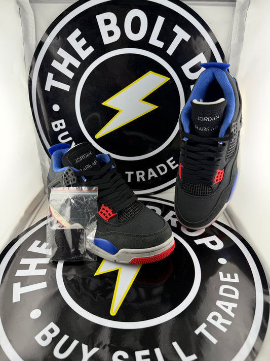 UA Jordan 4 Retro - “Rare Air” (white lettering) - Size 12M / 13.5W