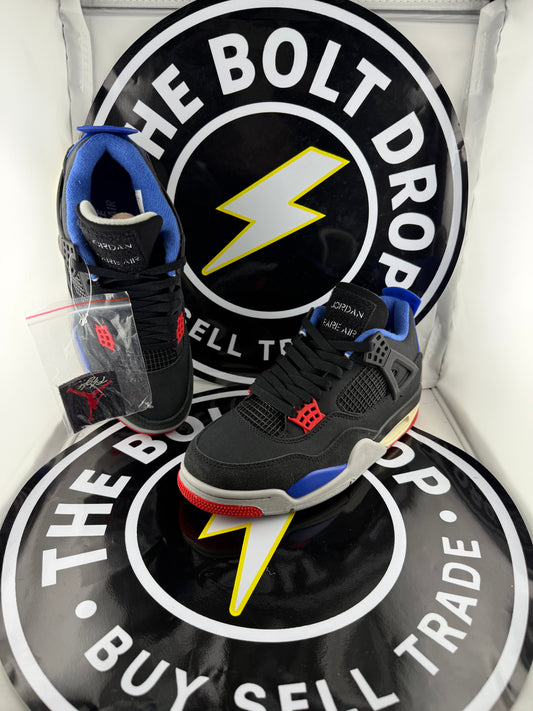 UA Jordan 4 Retro - ”Rare Air” (white lettering) - Size 8M / 9.5W