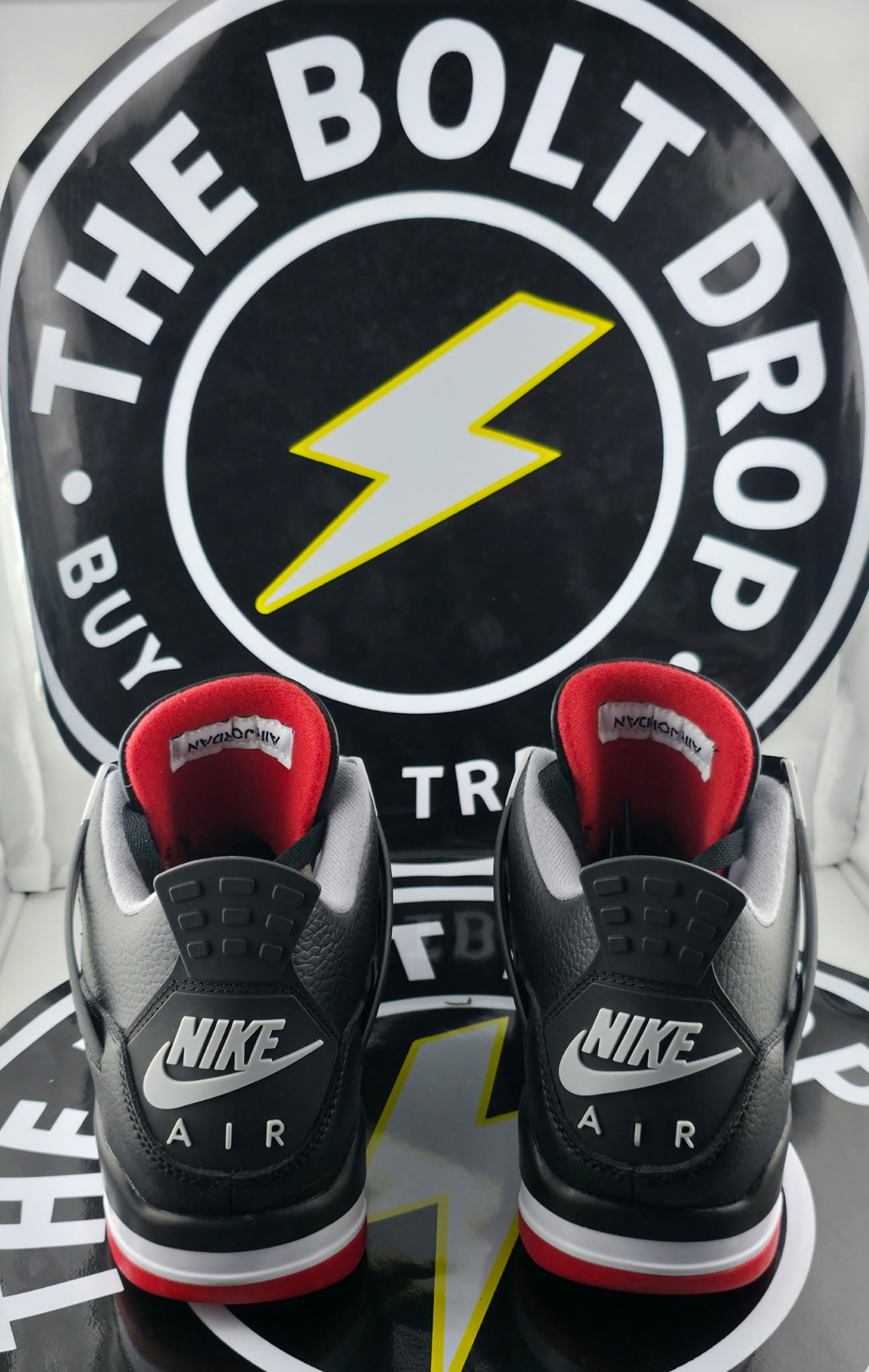 UA Jordan 4 Retro - Bred Reimagined - Size 8.5M / 10W
