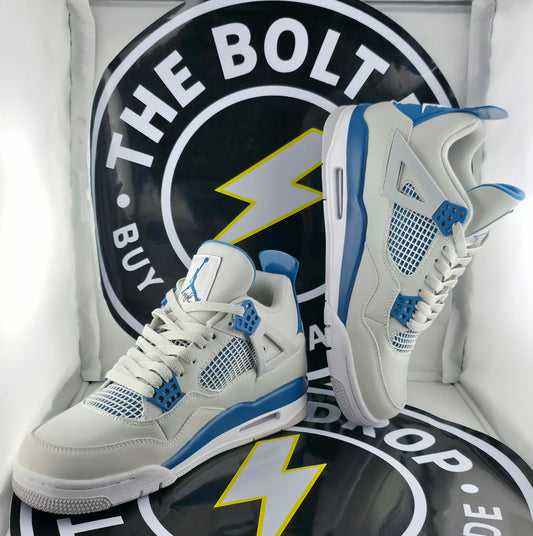 Jordan 4 Retro - Military Blue - Size 10M / 11.5W