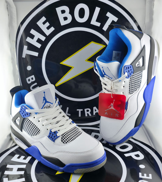 UA Jordan 4 Retro - Motorsports - Size 10M / 11.5W