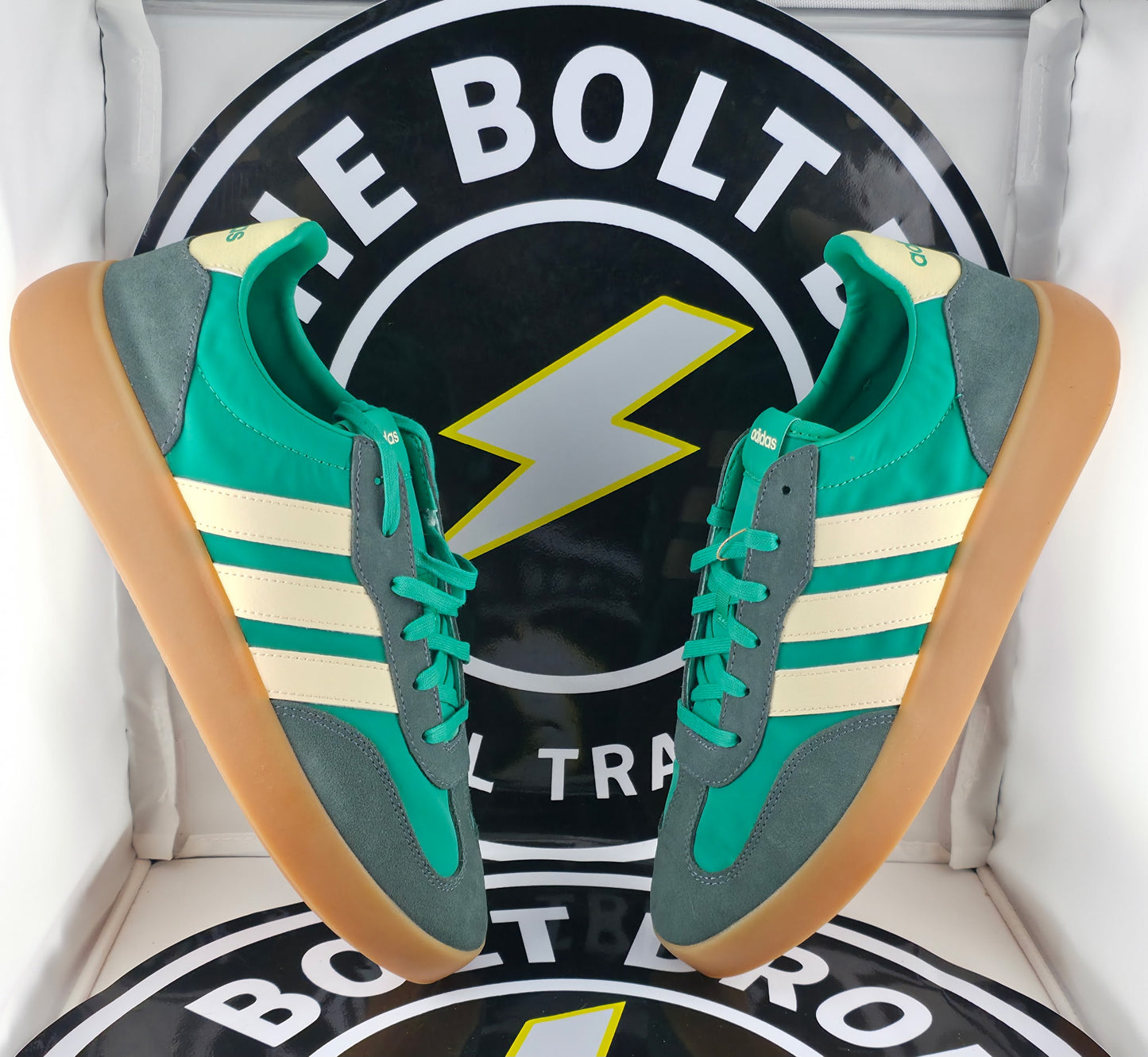 Adidas Barreda Decode - Court Green Warm Vanilla Legend Ivy - Size 11.5M / 12.5W
