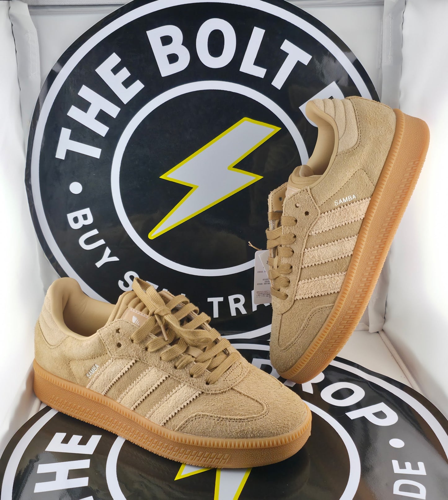 Adidas Samba XLG - Cardboard Magic Beige - Size 9.5M / 10.5W