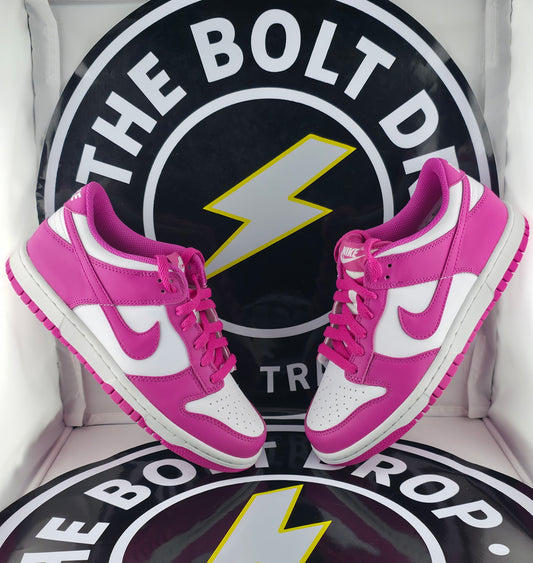 Nike Dunk Low - Active Fuchsia (GS) - Size 5.5Y