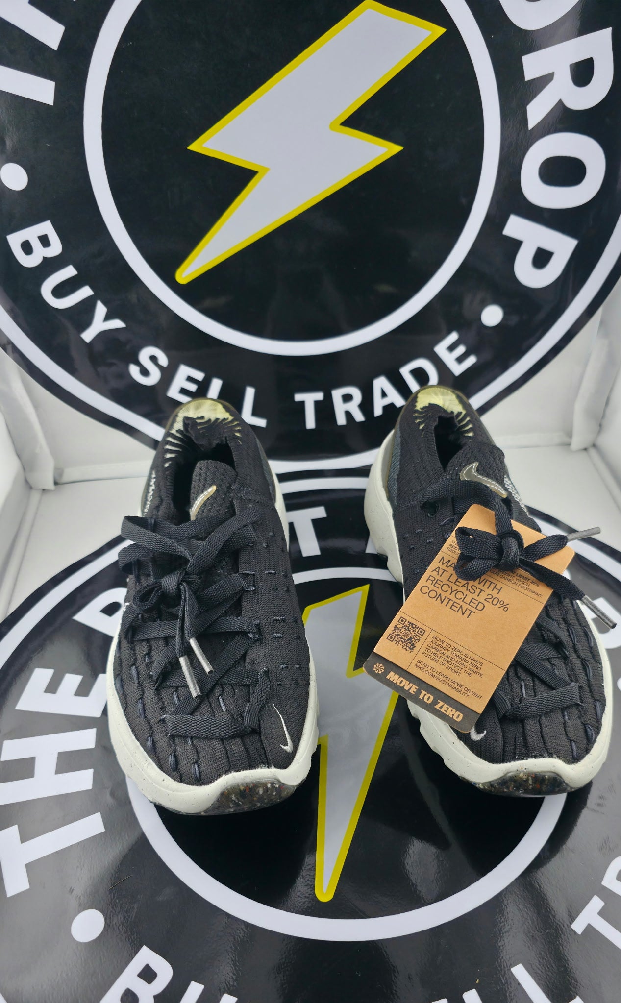 Nike Space Hippie 04 - Black Smoke Grey - Size 4.5M / 6W