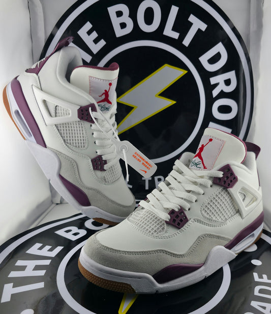 UA Jordan 4 Retro - Wine Red - Size 11M / 12.5W