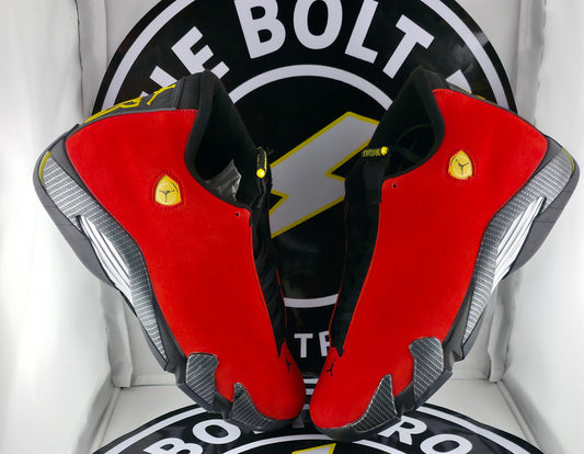 UA Jordan 14 Retro - Ferrari - Size 12M / 13.5W