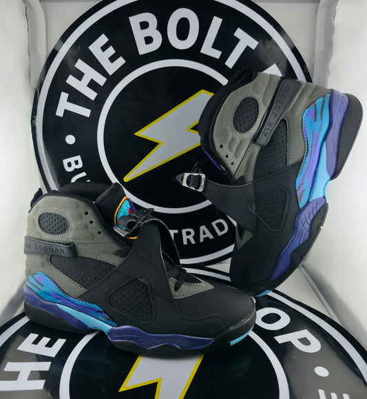 UA Jordan 8 Retro - Aqua (2025) - Size 12M / 13.5W