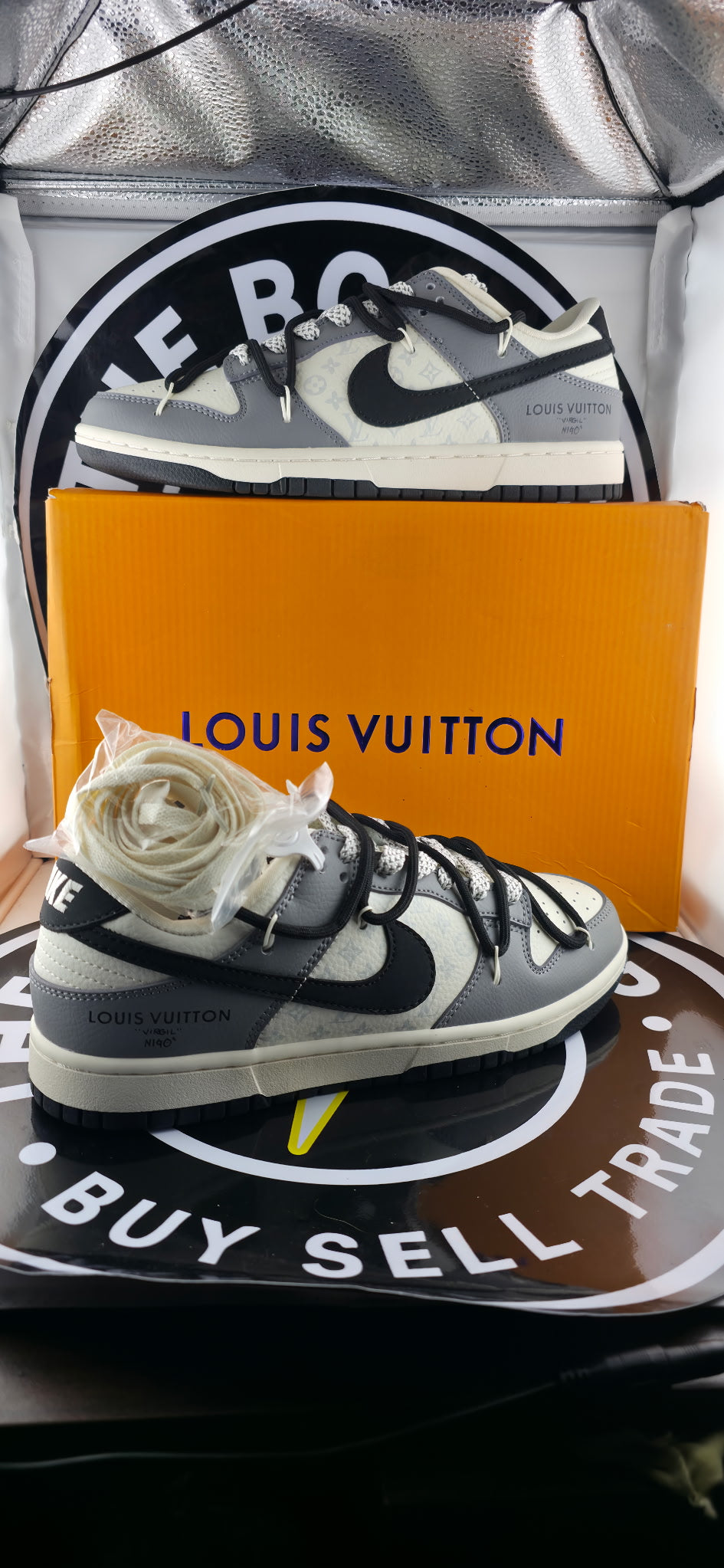 UA Dunk Low - Louis Vuitton Off-White - Size 9.5M / 11W