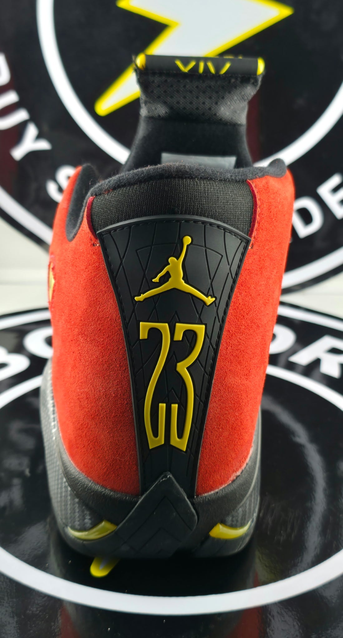 UA Jordan 14 Retro - Ferrari - Size 12M / 13.5W