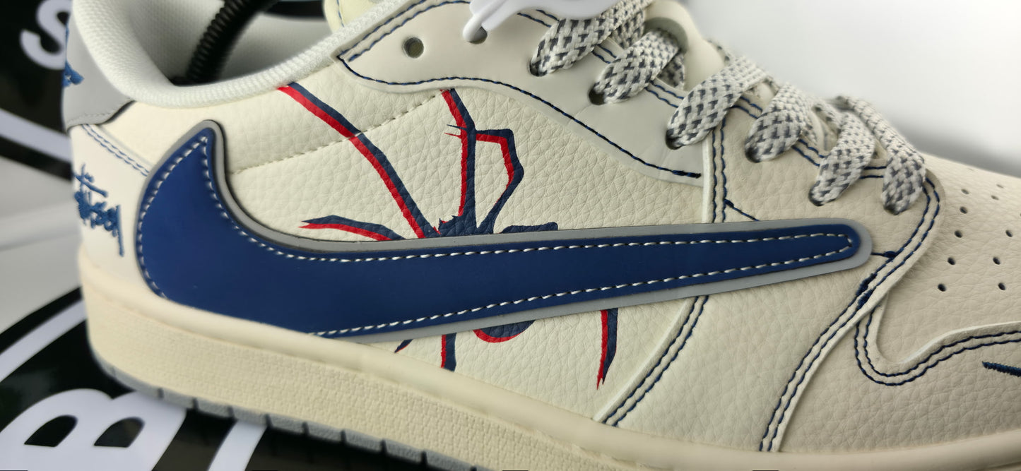 UA Jordan 1 Low - Travis Scott Stussy - Size 11M / 12.5W