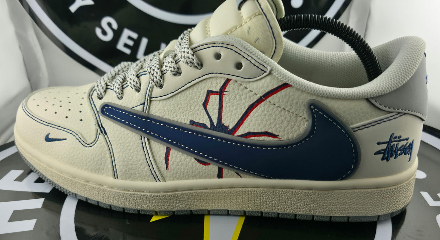 UA Jordan 1 Low - Travis Scott Stussy - Size 11M / 12.5W
