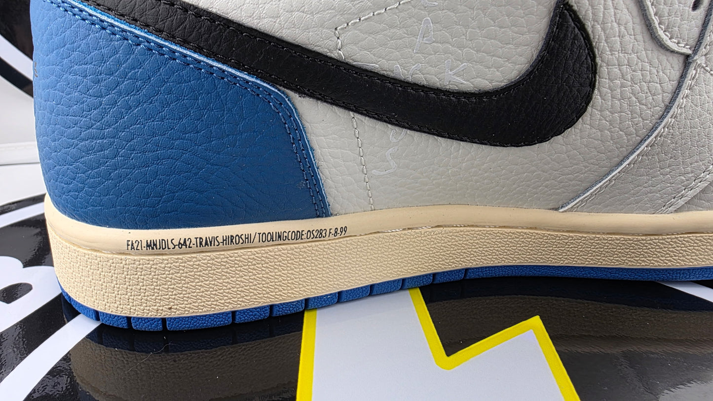 UA Jordan 1 Retro High - Travis Scott Fragment X - Size 11M / 12.5W