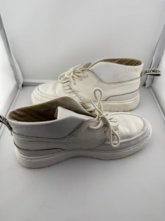 Dr. Martens Jemina White Boots - Size 8.5W